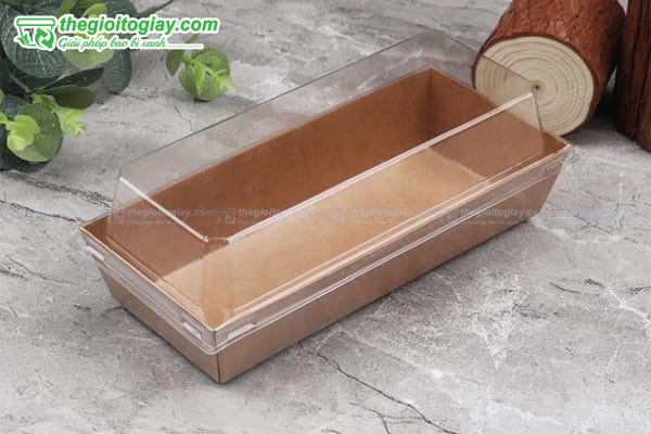 Hộp giấy kraft chữ nhật đẹp