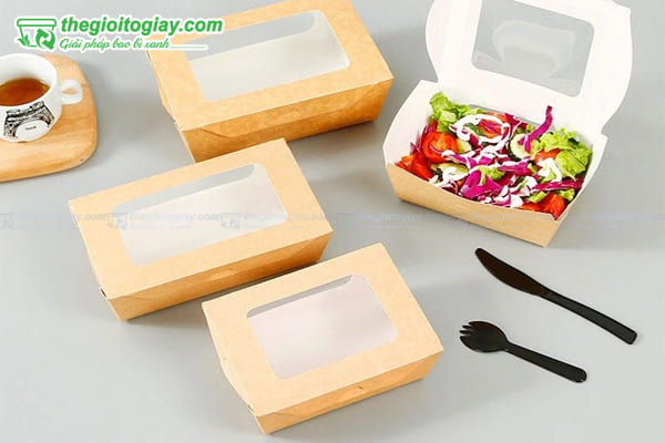 Mẫu hộp giấy có cửa sổ
