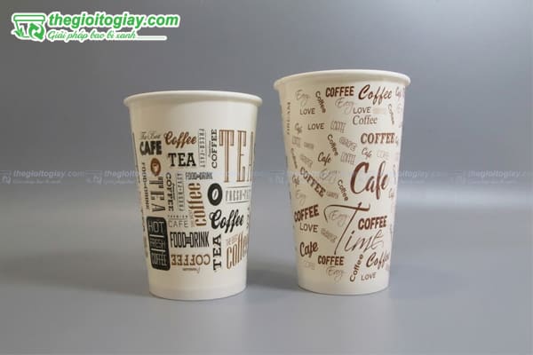 Mẫu ly giấy cafe 1PE