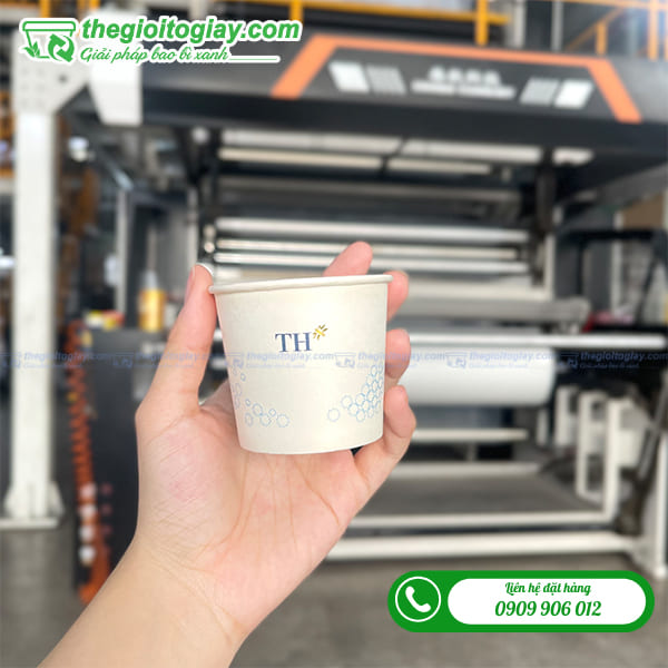 Tô giấy in hình 120ml đẹp