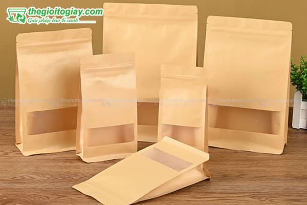 Túi zip giấy đẹp