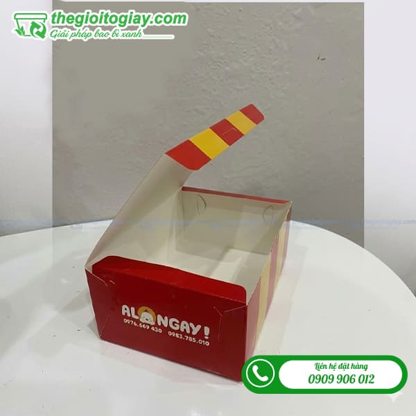 Hộp giấy nắp gài in sẵn