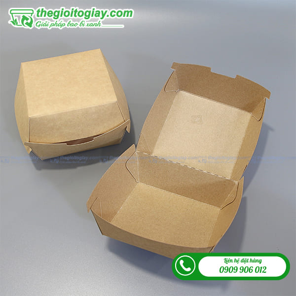 Hộp giấy đựng xôi chất lượng