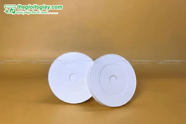 Nắp giấy trắng