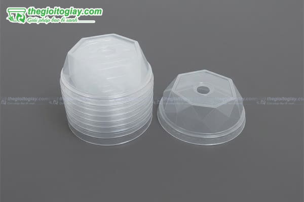 Nắp kim cương nhựa PET