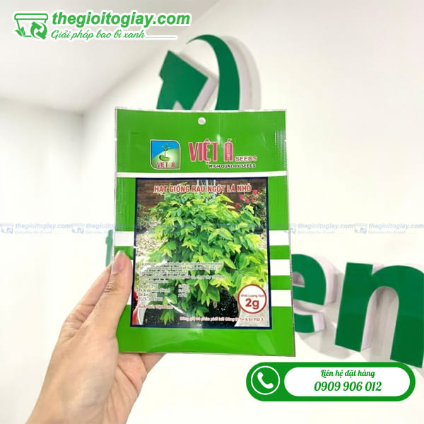 In ấn túi 3 biên theo yêu cầu