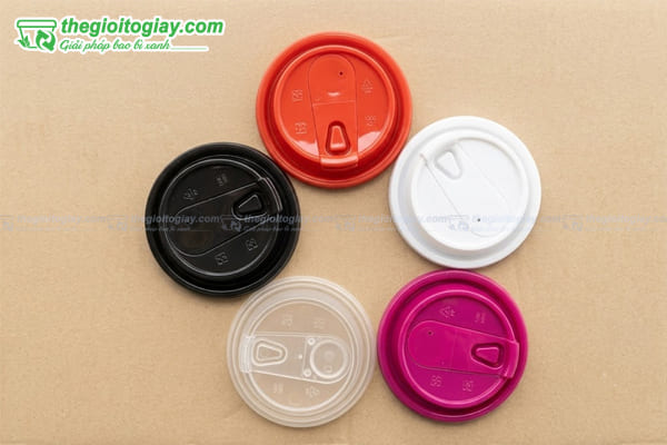 Nắp nhựa uống trực tiếp đủ màu