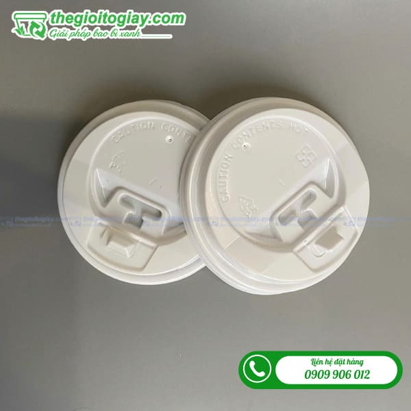Nắp nút bật trắng sữa