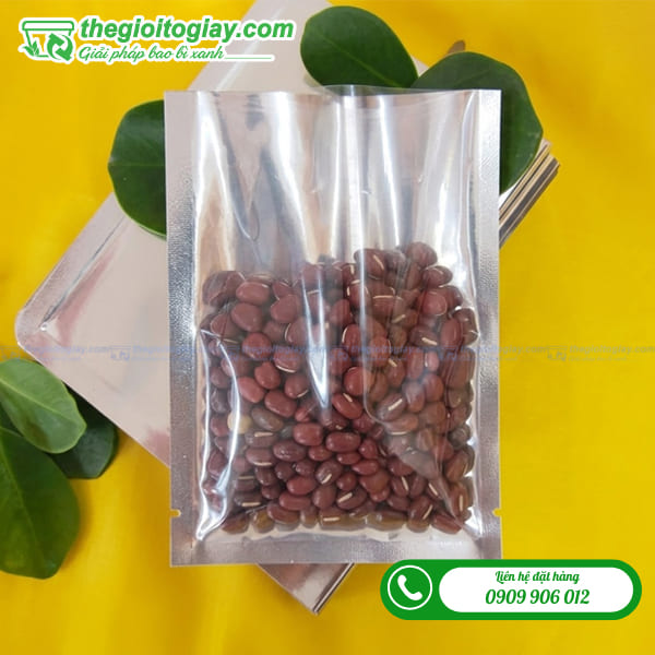 Túi bạc 3 biên 1 mặt trong