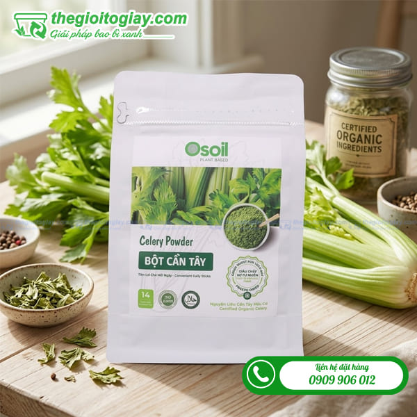Túi sữa 8 cạnh in ấn đẹp