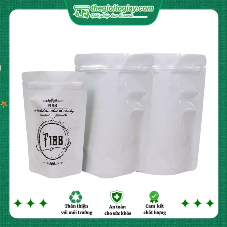 Thumnail túi zip trắng sữa